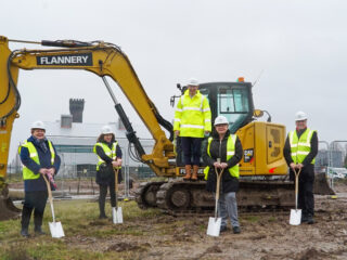 Breaking ground at Hythe at Wirral Waters