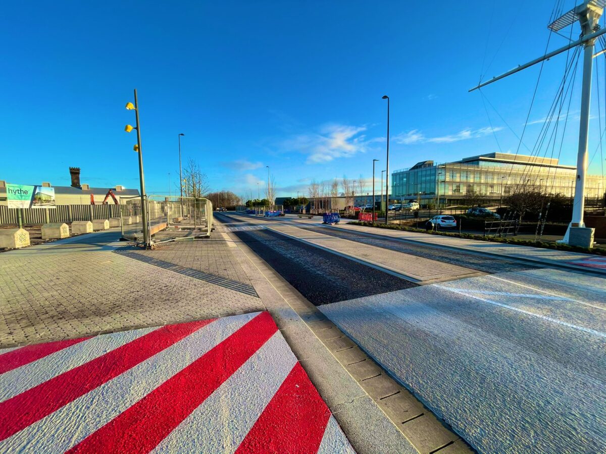 New and improved Tower Road now open Wirral Waters