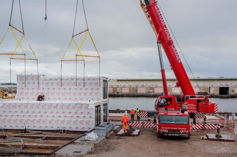 THE FIRST HOMES HAVE ARRIVED AT WIRRAL WATERS Wirral Waters