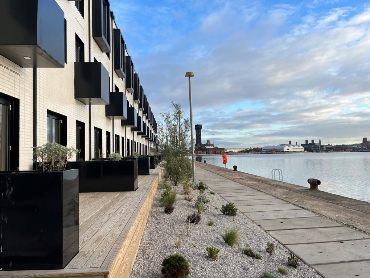 First phase of low carbon, modular homes completed at Wirral Waters